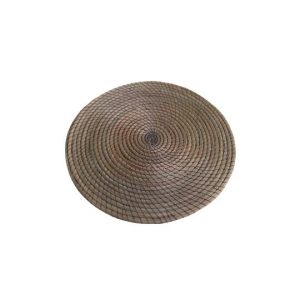 sous-plat marron