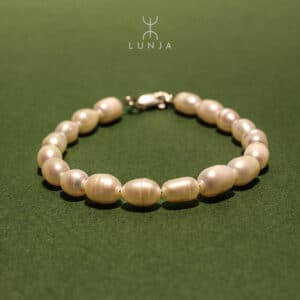 bracelet perle de culture goutte