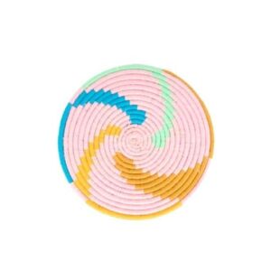 panier mural spirale multi-couleurs