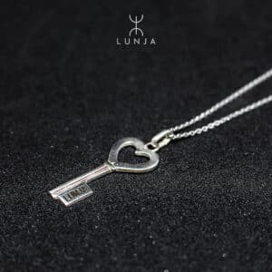 Collier Clef Argent