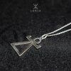 Collier Argent Tanit