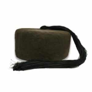 Chachia tunisienne marron