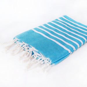 fouta bleu ciel