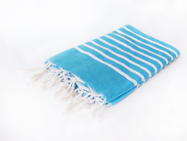 fouta bleu ciel