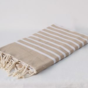 fouta beige
