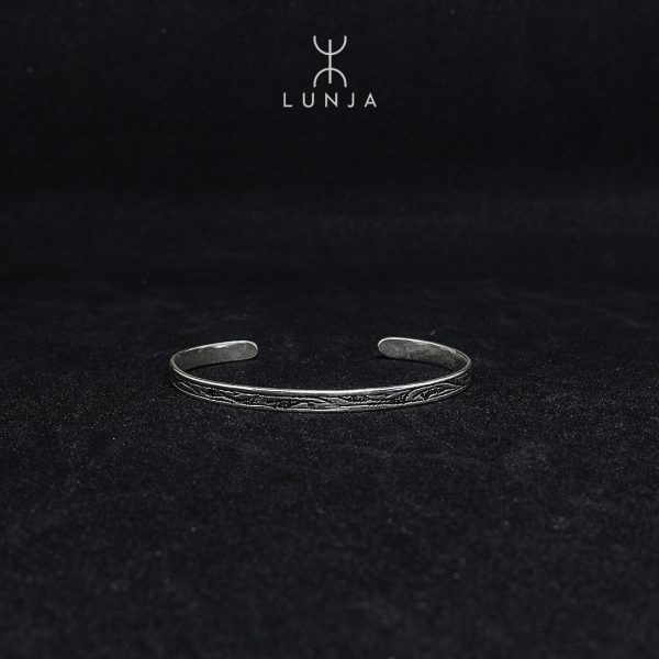 Bracelet Touareg En Argent Fin