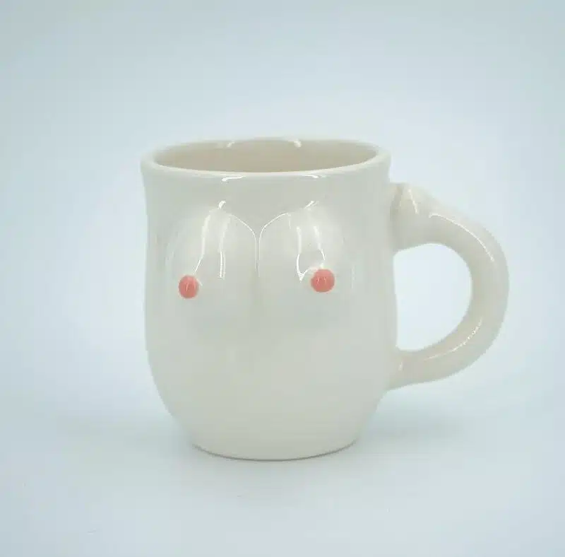 Boobs mugs en céramique féminine