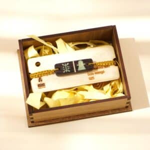 Bracelet berbère en bois wengé