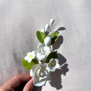 Fleurs " Bouquet simple " en sucre comestibles