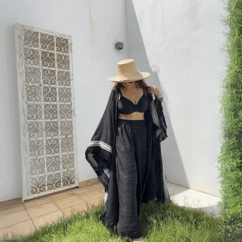 Black Boho Set