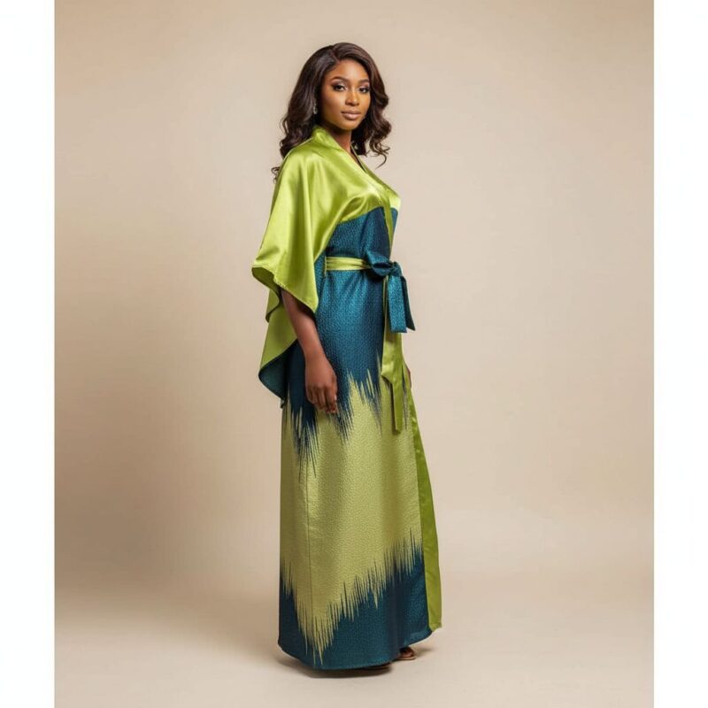KIMONO BICOLORE BROCARD - Image optimisée